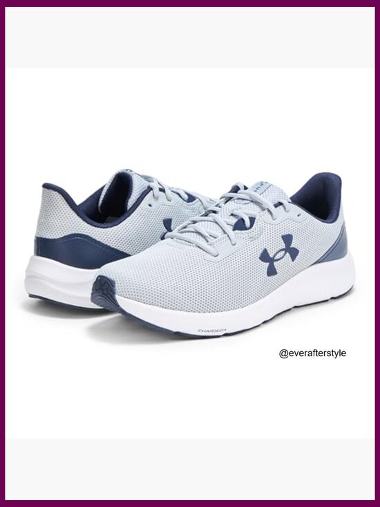 Performance Mesh Athletic Sneakers with Charged Cushioning for Running main image 4